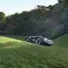 HUSQVARNA AUTOMOWER AWD mowing undulating ground and grass slopes