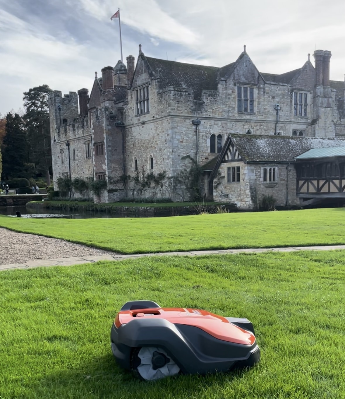 Case Study: Commercial Robot Mower Installation at Hever Castle, Kent