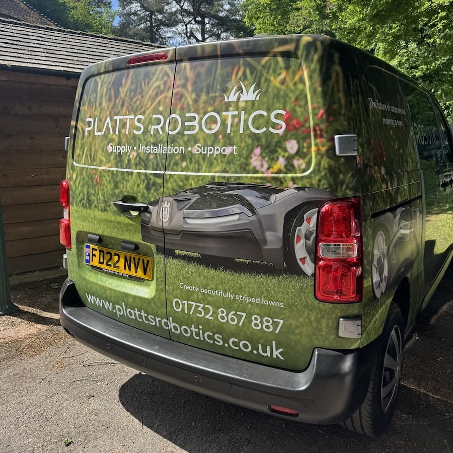 Platts Robotics branded vehicles Platts Robotics branded vehicles
