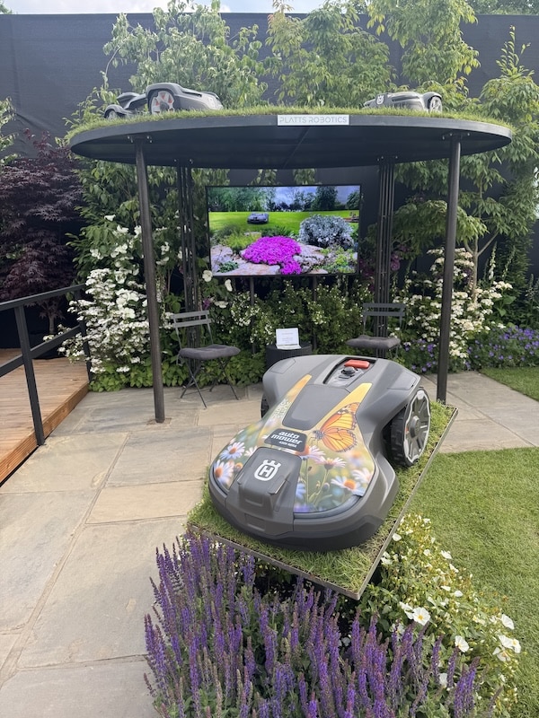 Platts Robotics Tradestand at Chelsea Flower Show